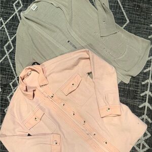 Daytrip Pink and Gray Women Tops